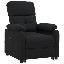Fauteuil inclinable électrique Noir Tissu 580753580753