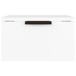 Table de chevet murale blanc 34x30x20 cm 580755580755