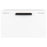 Table de chevet murale blanc 34x30x20 cm 580755580755