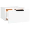 Table de chevet murale blanc 34x30x20 cm 580755580755
