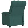 Fauteuil inclinable de massage vert foncé tissu 580759580759