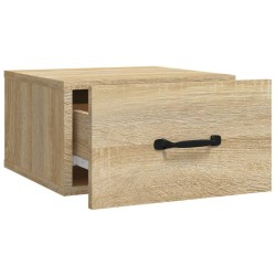 Table de chevet murale Chêne sonoma 35x35x20 cm 580760580760