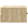 Table de chevet murale Chêne sonoma 35x35x20 cm 580760580760