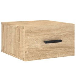 Table de chevet murale chêne sonoma 35x35x20 cm 580764580764