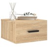 Table de chevet murale chêne sonoma 35x35x20 cm 580764580764