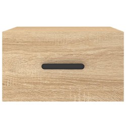 Table de chevet murale chêne sonoma 35x35x20 cm 580764580764