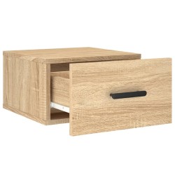 Table de chevet murale chêne sonoma 35x35x20 cm 580764580764