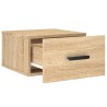 Table de chevet murale chêne sonoma 35x35x20 cm 580764580764