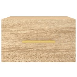Table de chevet murale chêne sonoma 35x35x20 cm 580765580765
