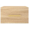 Table de chevet murale chêne sonoma 35x35x20 cm 580765580765