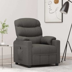Fauteuil inclinable électrique Gris foncé Tissu 580766580766