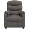 Fauteuil inclinable électrique Gris foncé Tissu 580766580766