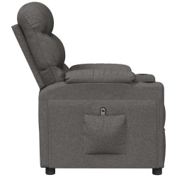 Fauteuil inclinable électrique Gris foncé Tissu 580766580766