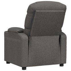 Fauteuil inclinable électrique Gris foncé Tissu 580766580766
