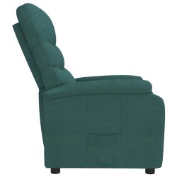 Fauteuil inclinable Vert foncé Tissu 580770580770