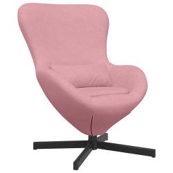 Fauteuil œuf Rose 63 x 73 x 90 cm Velours 580771580771