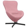 Fauteuil œuf Rose 63 x 73 x 90 cm Velours 580771580771
