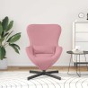 Fauteuil œuf Rose 63 x 73 x 90 cm Velours 580771580771