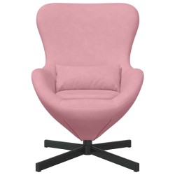 Fauteuil œuf Rose 63 x 73 x 90 cm Velours 580771580771