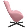 Fauteuil œuf Rose 63 x 73 x 90 cm Velours 580771580771
