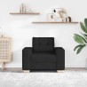 Fauteuil Noir 100x78x80 cm Tissu 580772580772