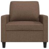Fauteuil Marron 60 cm Tissu 580773580773