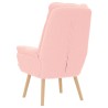 fauteuil Rose 69 x 74 x 93 cm Tissu Sherpa 580783580783