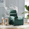 Fauteuil inclinable vert foncé tissu 580784580784