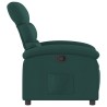 Fauteuil inclinable vert foncé tissu 580784580784