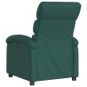 Fauteuil inclinable vert foncé tissu 580784580784