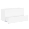 Armoire d'évier Blanc 90x38,5x45 cm Bois d'ingénierie 580787580787