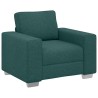 Fauteuil Vert foncé 100 cm tissu 580791580791