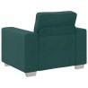 Fauteuil Vert foncé 100 cm tissu 580791580791