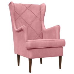Fauteuil Rose Velours 580794580794