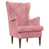 Fauteuil Rose Velours 580794580794