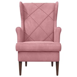 Fauteuil Rose Velours 580794580794