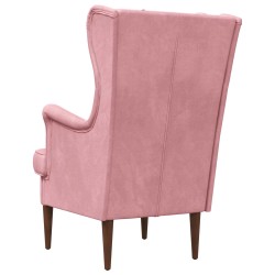 Fauteuil Rose Velours 580794580794