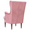 Fauteuil Rose Velours 580794580794