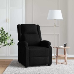 Fauteuil inclinable Noir Tissu 580795580795