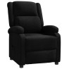 Fauteuil inclinable Noir Tissu 580795580795