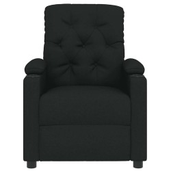 Fauteuil inclinable Noir Tissu 580796580796