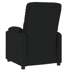 Fauteuil inclinable Noir Tissu 580796580796
