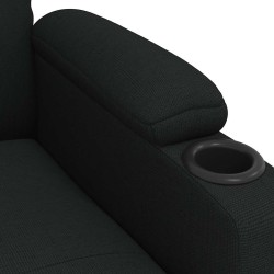 Fauteuil inclinable Noir Tissu 580796580796