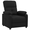 Fauteuil inclinable Noir Tissu 580797580797