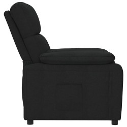 Fauteuil inclinable Noir Tissu 580797580797