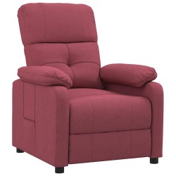 Fauteuil inclinable Rouge bordeaux Tissu 580798580798