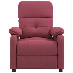 Fauteuil inclinable Rouge bordeaux Tissu 580798580798