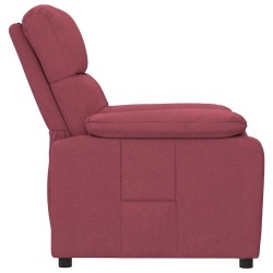 Fauteuil inclinable Rouge bordeaux Tissu 580798580798