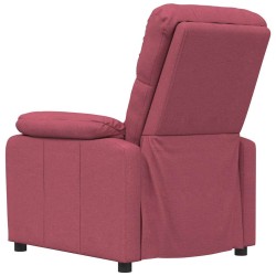 Fauteuil inclinable Rouge bordeaux Tissu 580798580798