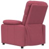 Fauteuil inclinable Rouge bordeaux Tissu 580798580798